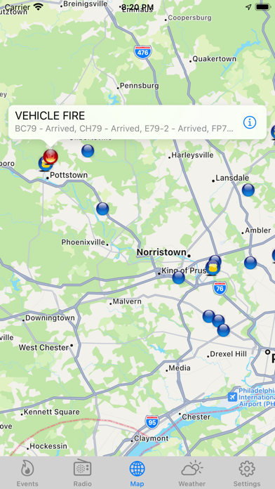 York County Incidents & Radio Screenshot