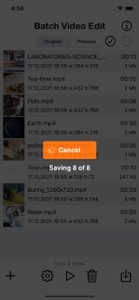 Batch Videos Edit screenshot #10 for iPhone