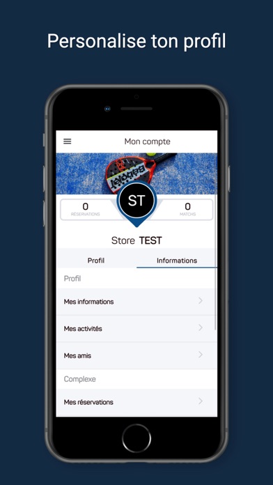 PADEL SMI Screenshot