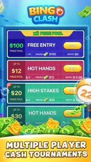 bingo clash: win real cash iphone screenshot 4