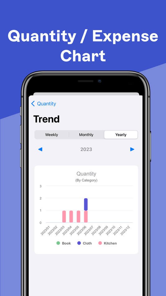 #5. Komono : Keep track of items (iOS) Bởi: 畅 刘