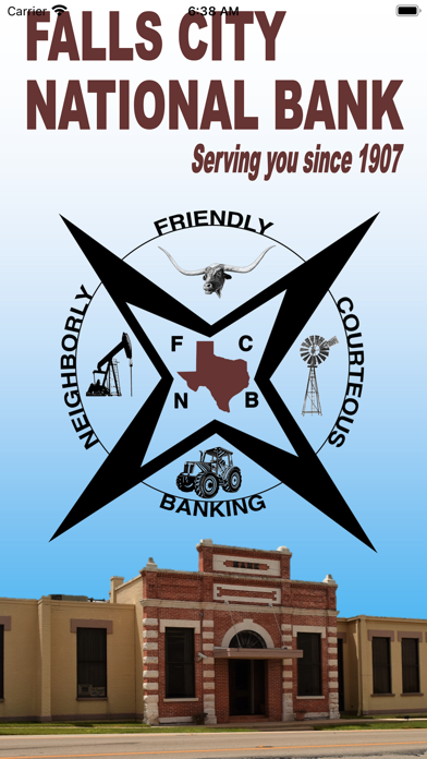 Falls City National Bank Screenshot