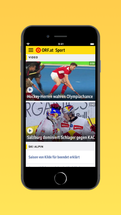 ORF.at Sport Screenshot