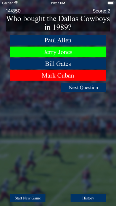 Football Trivia Pro Screenshot