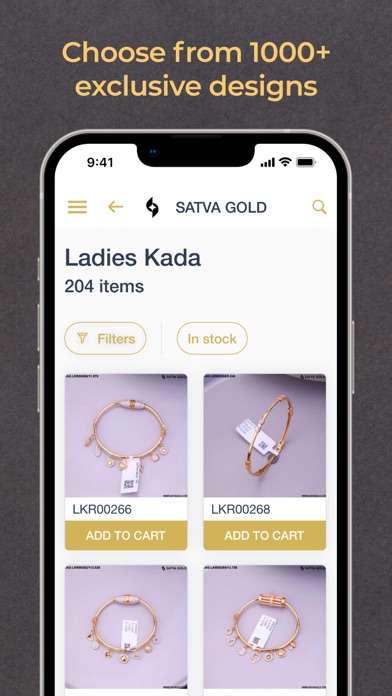Satva Gold B2B Screenshot
