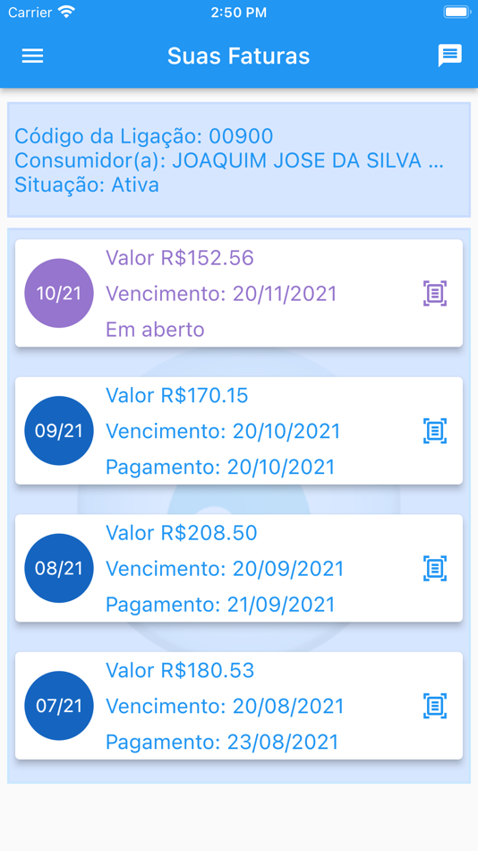 #4. Sua Água (iOS) 由: SANEGRAPH SERVICOS DE INFORMATICA SS LTDA