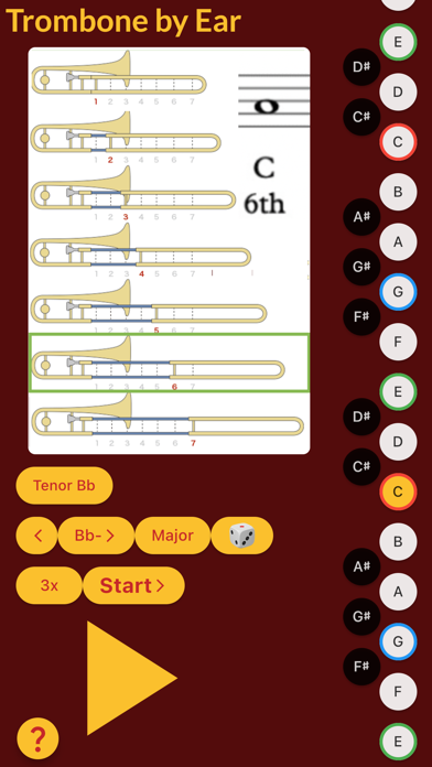 Trombone by Ear Screenshot