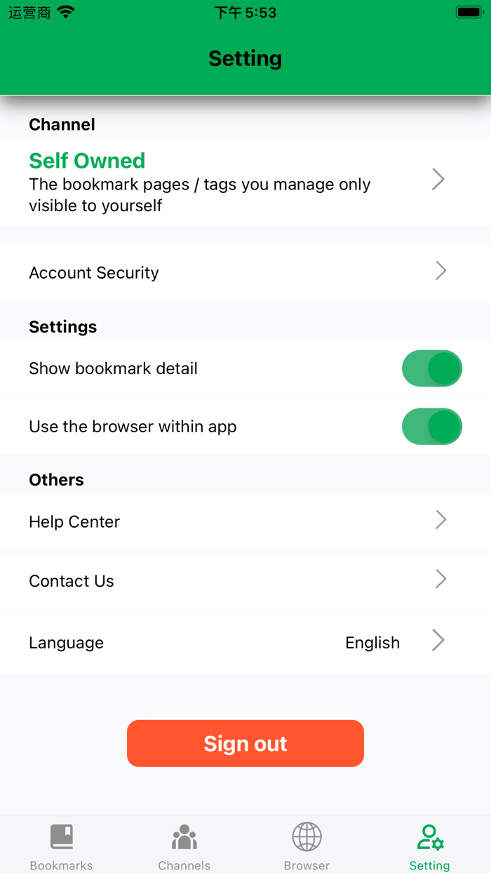 Page Org - manage bookmarks