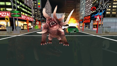 Monster Angry Bull City Attack Screenshot