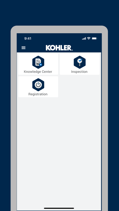 Kohler Power Assistant Screenshot