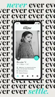 the league: intelligent dating iphone screenshot 2