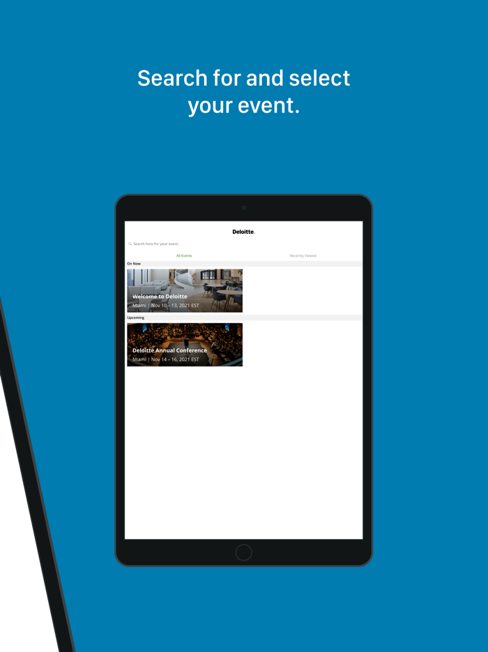 Deloitte Meetings and Events
