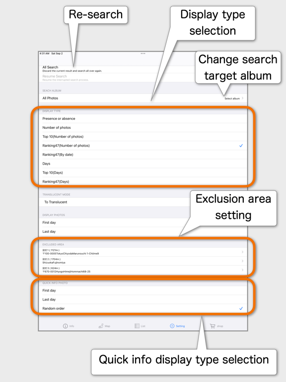 Todoufuken Go - for Japan. iPad screenshot 5 - Travel app