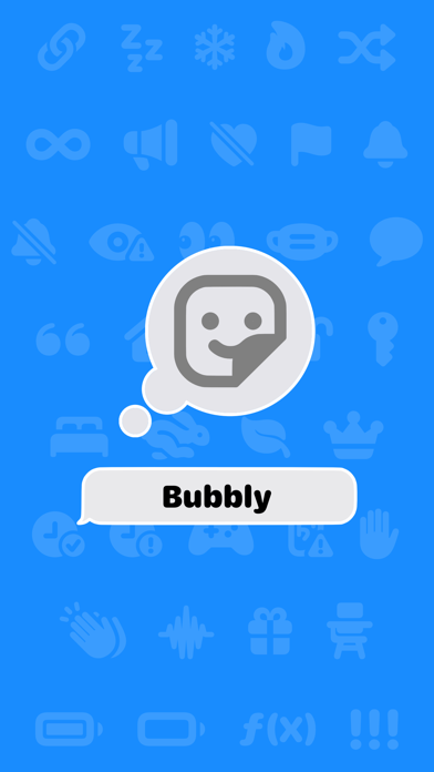Bubbly - Tapback Stickers Screenshot