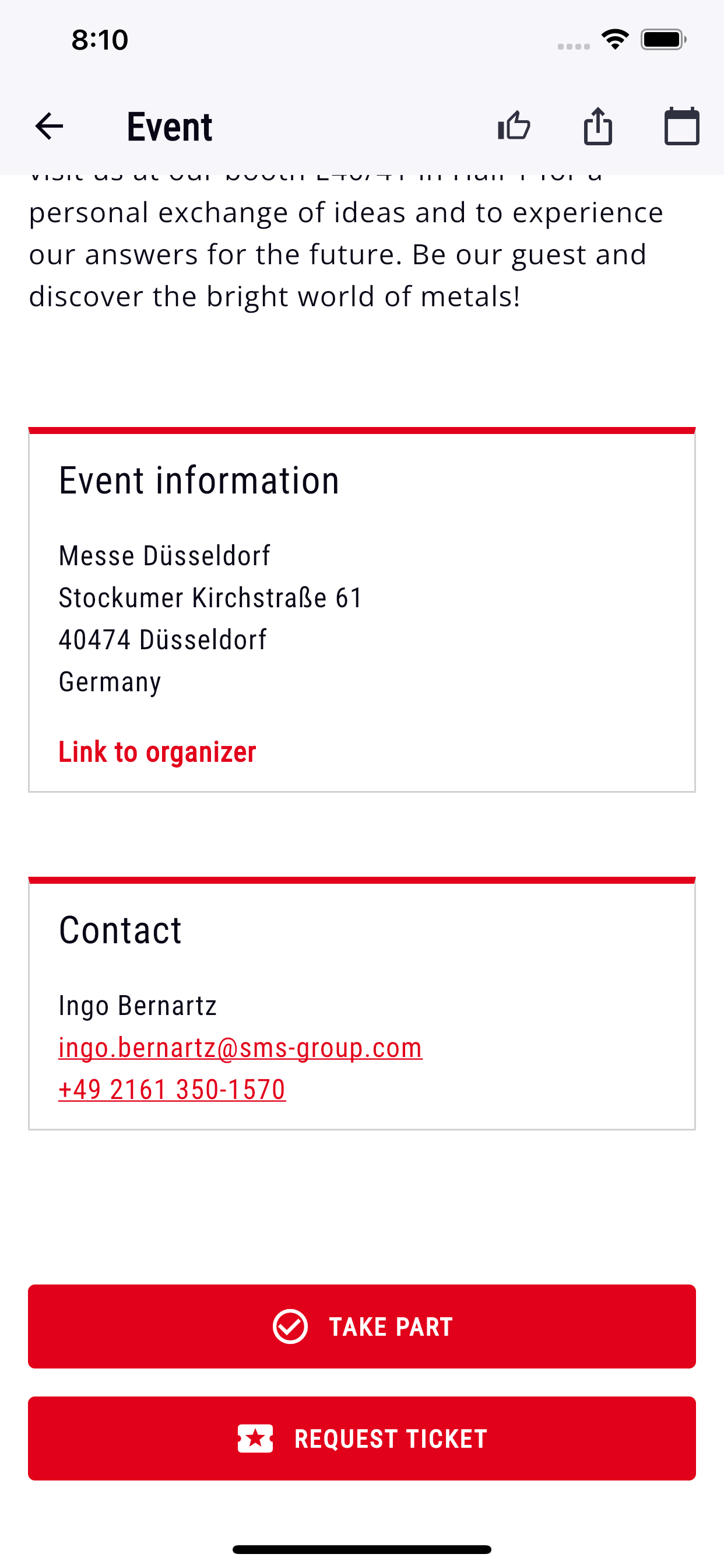 SMS group Connect