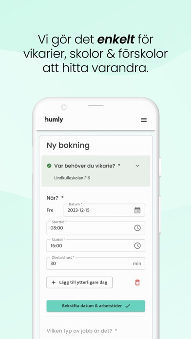 Humly for schools & nurseries Screenshot
