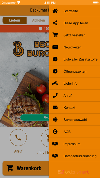 Beckumer Burgerhouse Screenshot