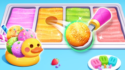 Little Panda's Ice Cream Game Screenshot