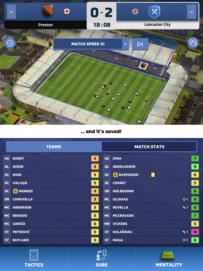 Matchday Football Manager 2023