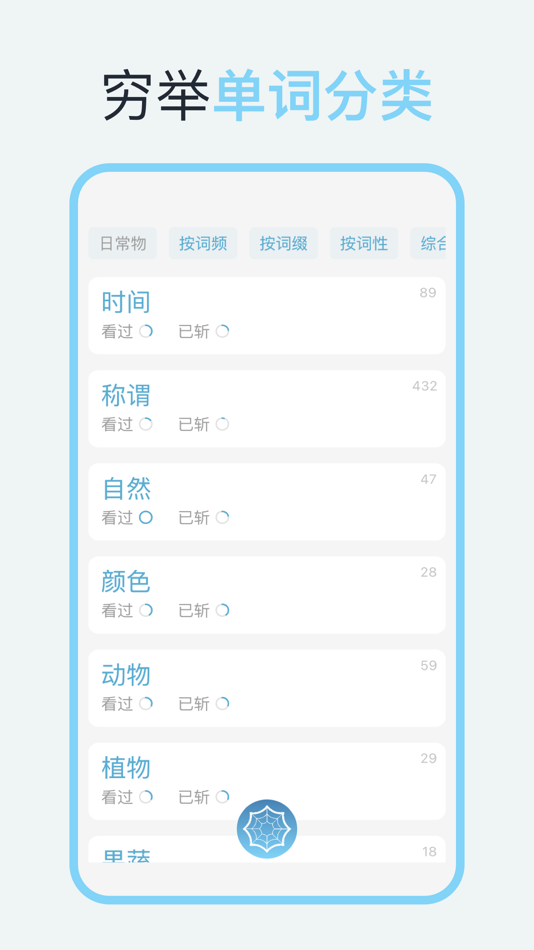 #1. 向量单词-列表背单词 (iOS) By: Daotingtuxiang (Taian) Co., Ltd