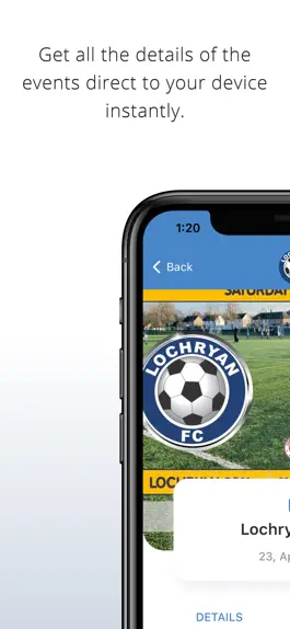 Game screenshot Lochryan Football Club hack