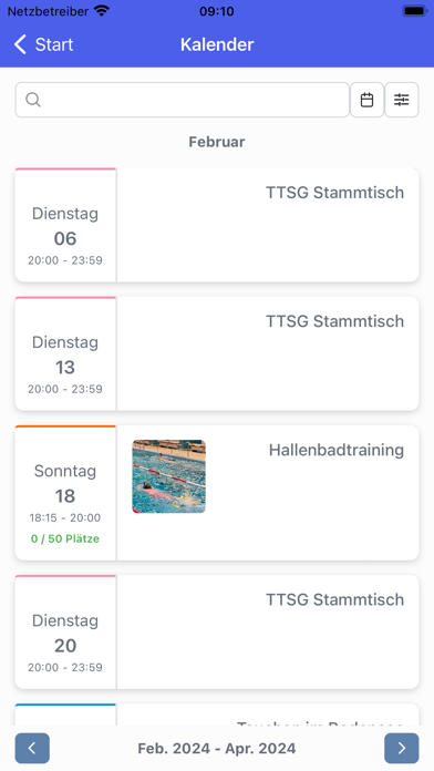 Tauch Team Schwäbisch Gmünd Screenshot