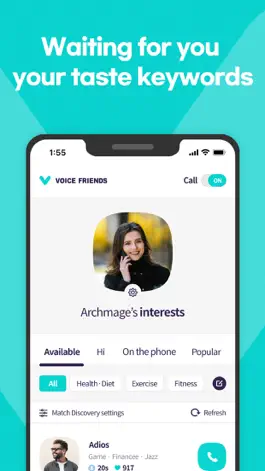 Game screenshot Voicefriends, Same interest apk