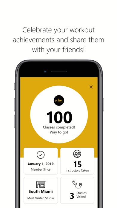 Pulse Fitness Studios Screenshot