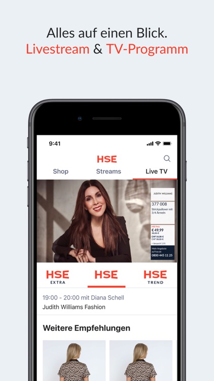 HSE - here shopping entertains