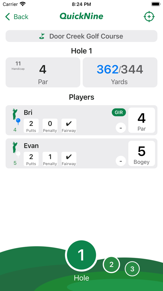 QuickNine Golf Scorecard - 1.02 - (iOS)