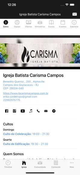 Game screenshot Igreja Batista Carisma Campos mod apk
