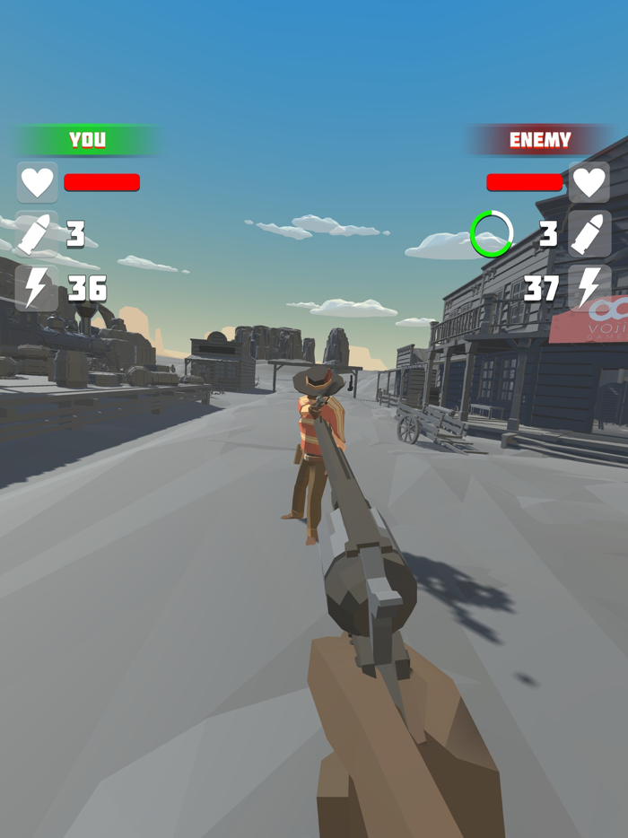 Cowboy Shooter Puzzle