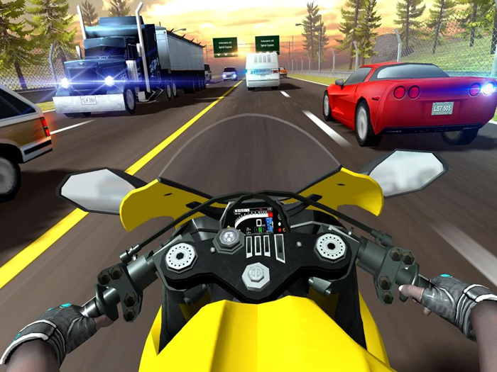 Highway Moto Rider 2 Traffic