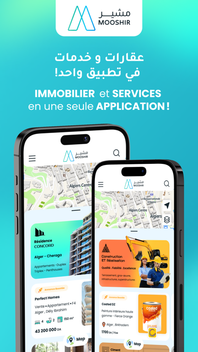 Mooshir: immobilier & services Screenshot