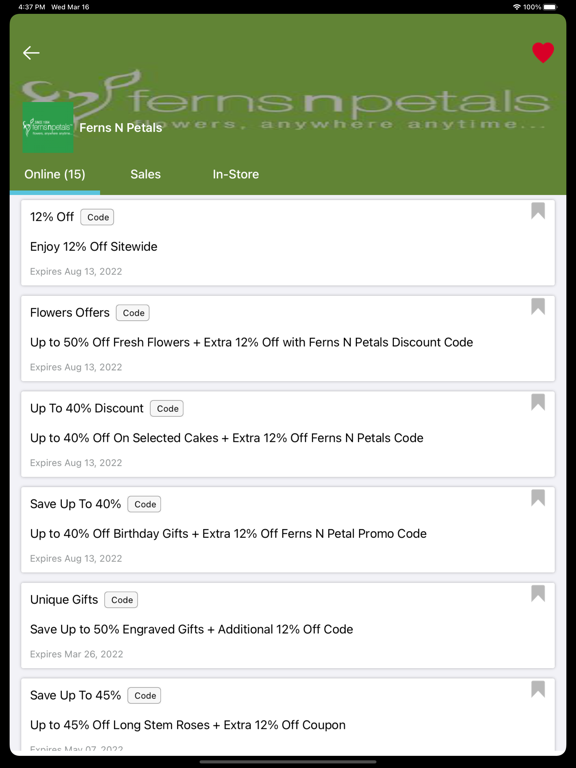Screenshot #6 pour VoucherCodesUAE: Coupon Codes