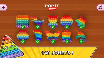 Screenshot #3 pour Pop it Master - jeux calmes