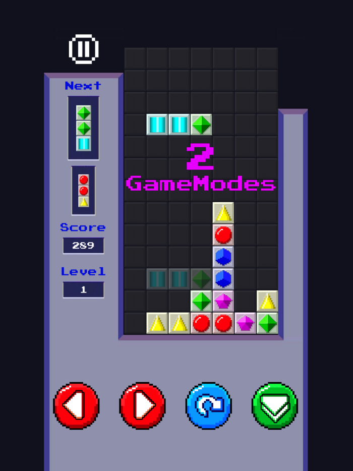 Classic Hexa - Retro Bricks