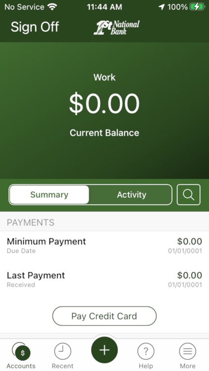 FNB-Scott City Credit Card