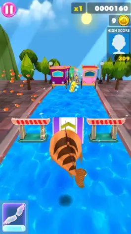Game screenshot Unicorn Fish Runner Pony apk