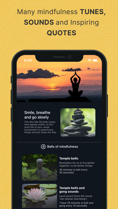 Temple Bells: Mindfulness, Zen Screenshot