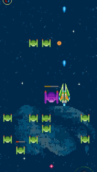 Pixel Space Shooter Galaxy Screenshot