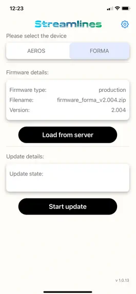 Game screenshot Streamlines Firmware Updater mod apk