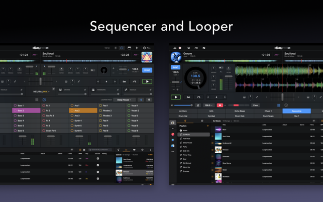 ‎djay - DJ App & AI Mixer Screenshot