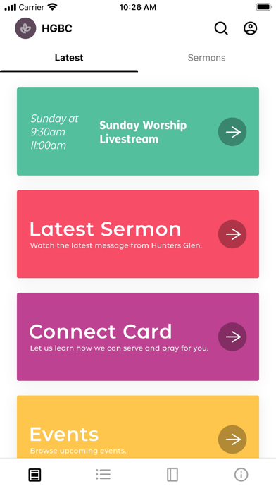 Hunters Glen Baptist Church Screenshot