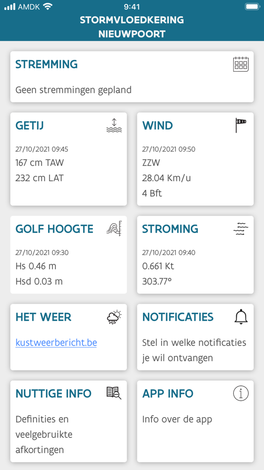 #1. Stormvloedkering Nieuwpoort (iOS) 由: Afdeling Kust