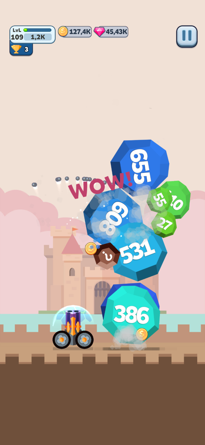 Ball Blast Cannon blitz mania