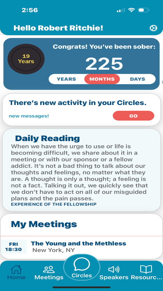 #5. CMA Mobile (iOS) 由: Crystal Meth Anonymous
