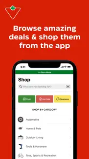 canadian tire: shop smarter iphone screenshot 1