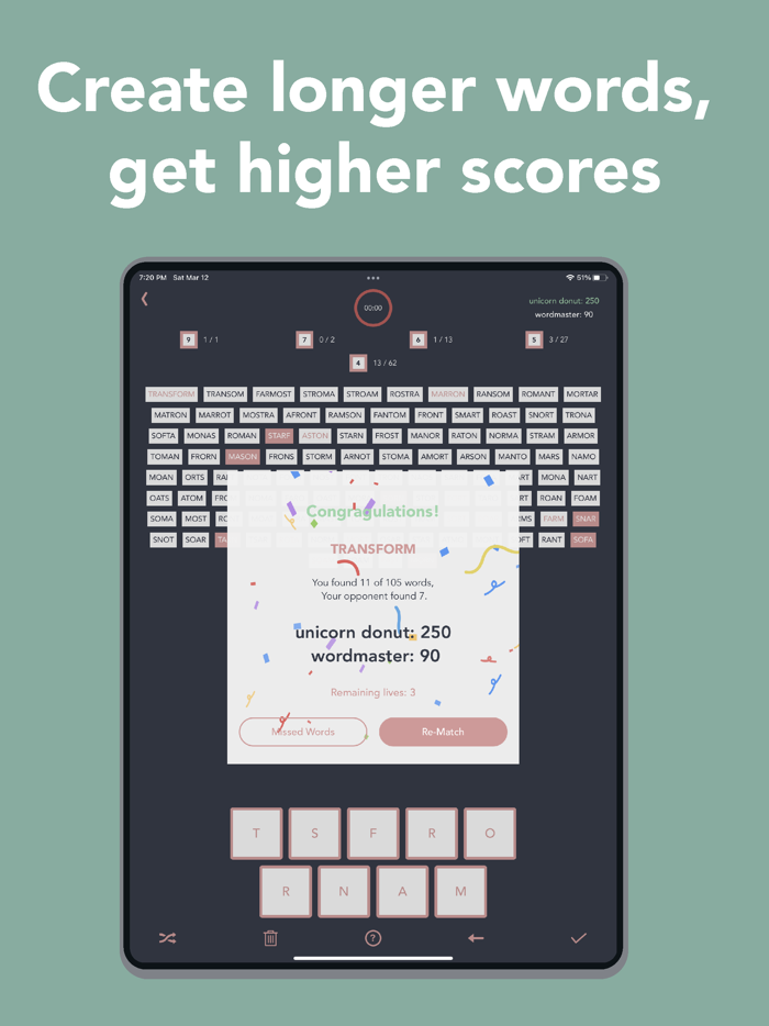WordCup - Race to create words