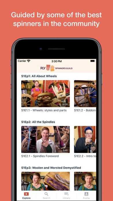 PLY Spinners Guild iPhone screenshot 3 - Entertainment app